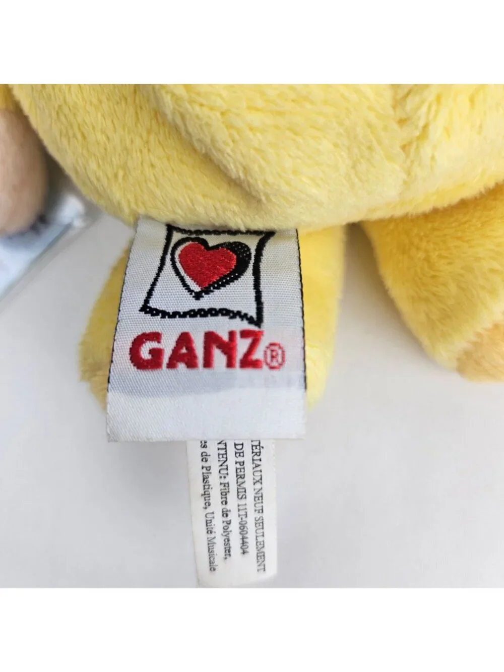 Webkinz GANZ Wacky Zingoz Plush Toy Stuffed Animal with Sealed Code with sound